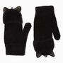 Black Cat Convertible Gloves,
