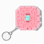 Pink Maze Game Keychain,