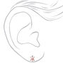 Silver Turtle Mix Stud Earrings - 3 Pack,
