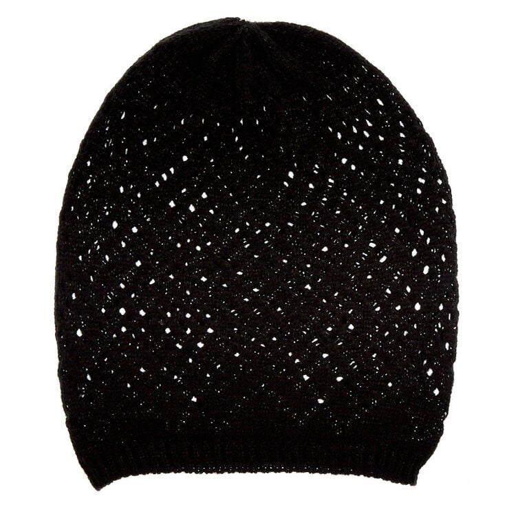 Claire's Bonnet tricoté noir