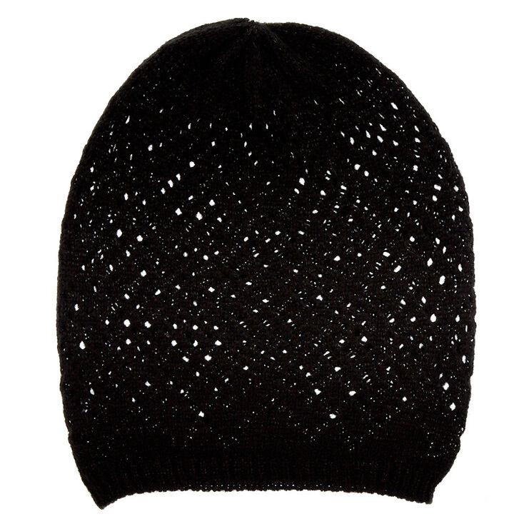 Claire's Bonnet tricoté noir