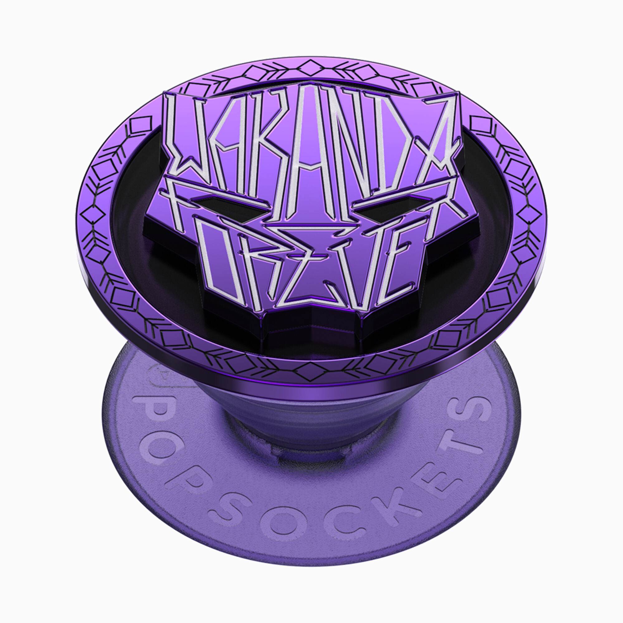 View Claires Popsockets Popgrip Marvelenamel Wakanda Forever Purple information