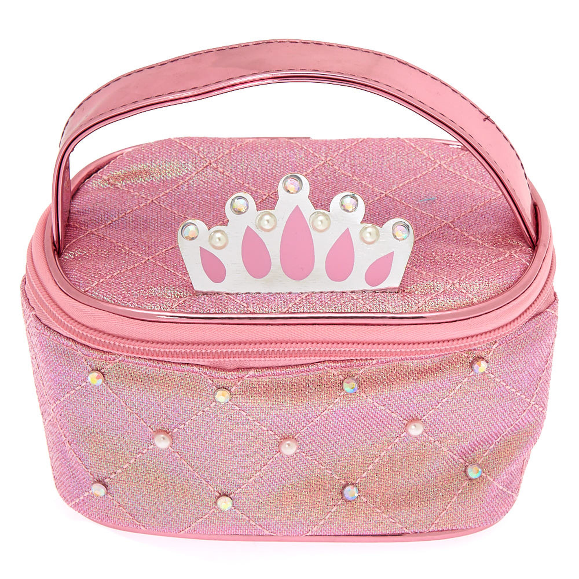 Pretty Princess Makeup Bag Pink Claires Us