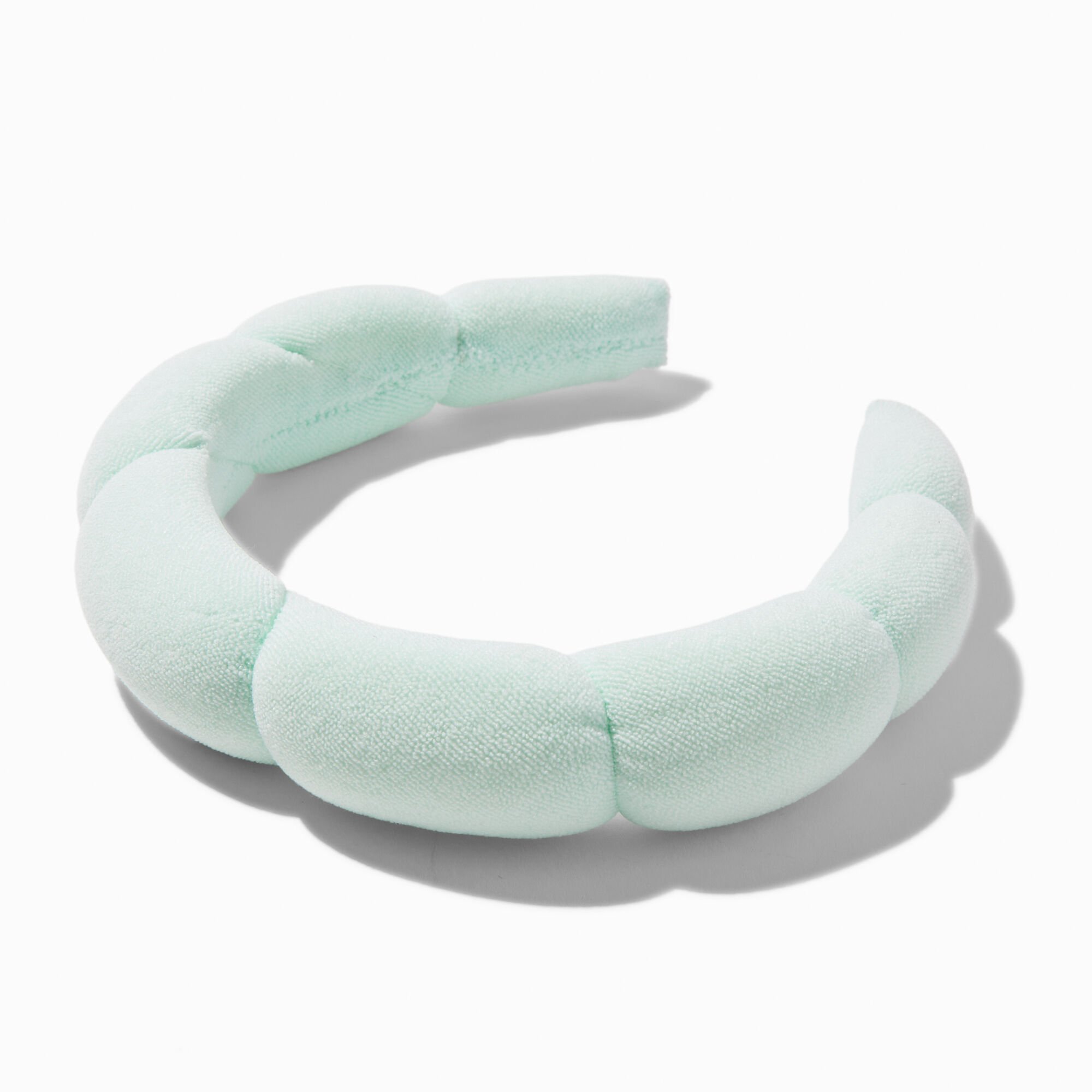 Mint Green Puffy Spa Headband,