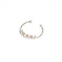 Silver Crystal Faux Hoop Nose Ring,