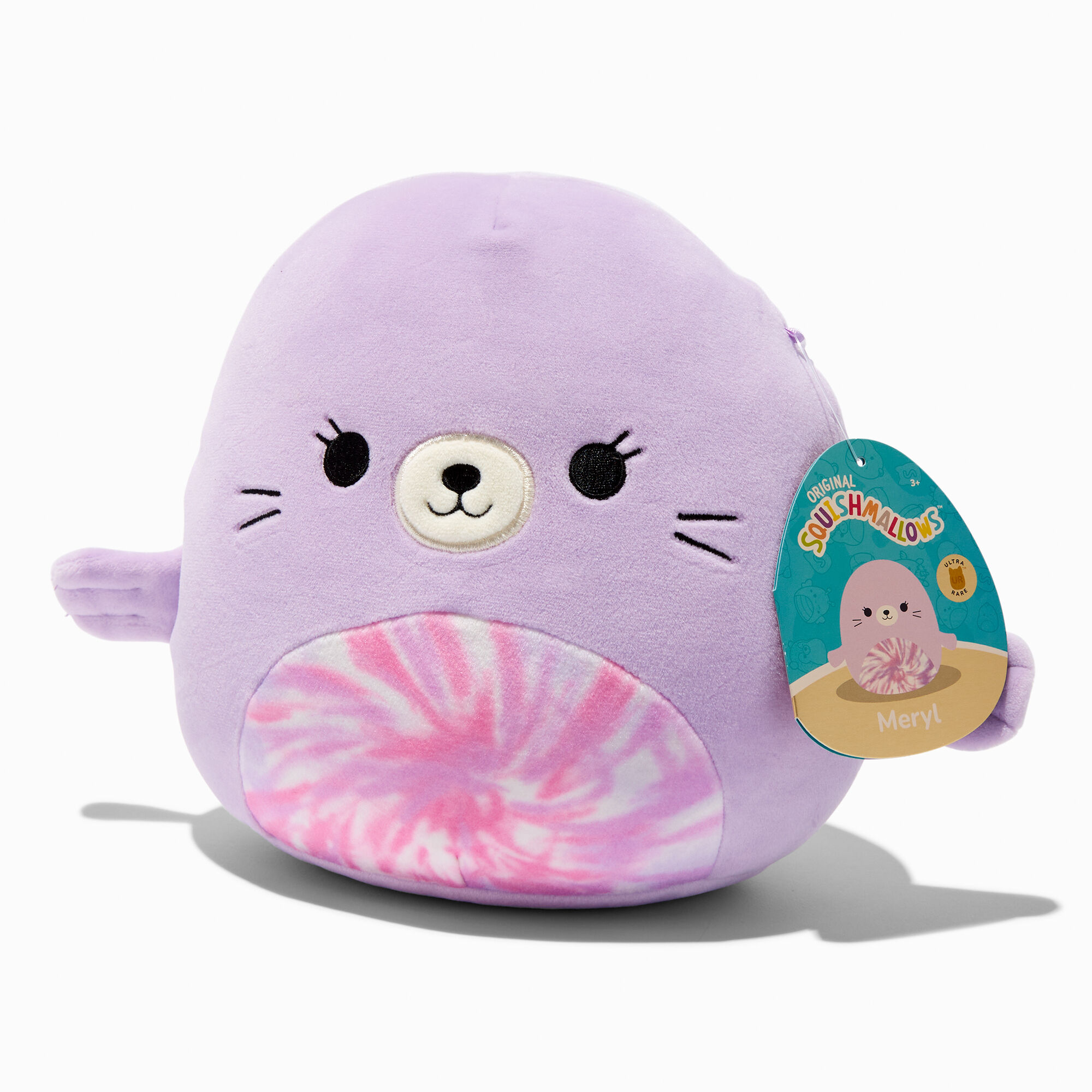 View Claires Squishmallows Online Exclusive 8 Meryl Ultra Rare Soft Toy information