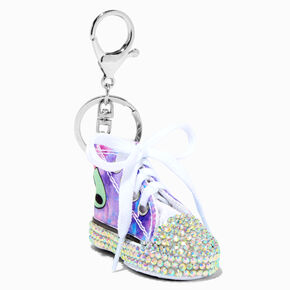 Alien Tie Dye Shoe Keychain,