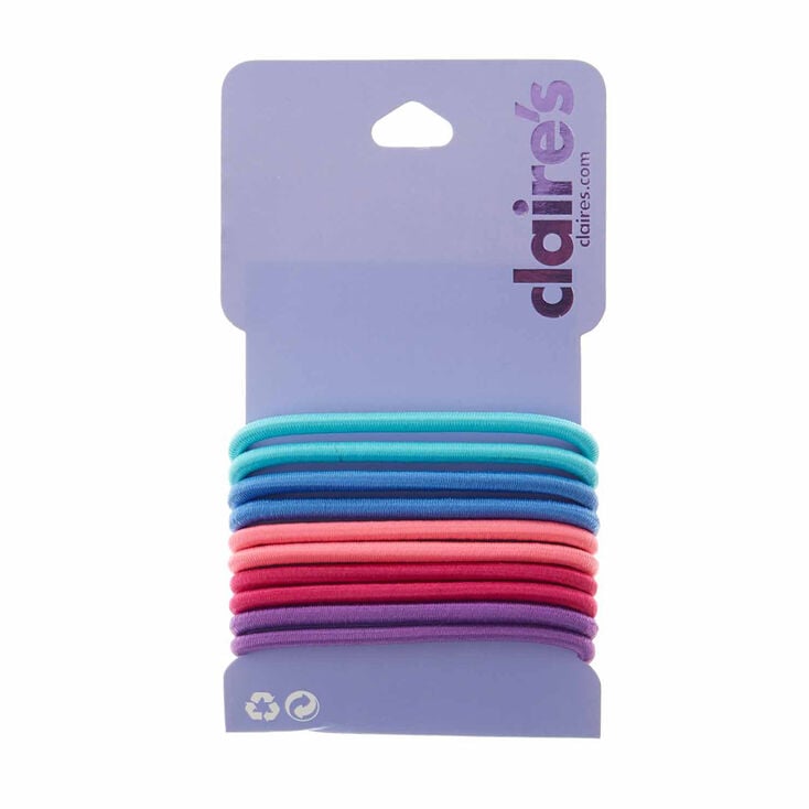 Pretty Pastel Hair Bobbles - 10 Pack,