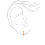 C LUXE by Claire&#39;s 18kt Gold Plated 10mm Hoop Earrings,