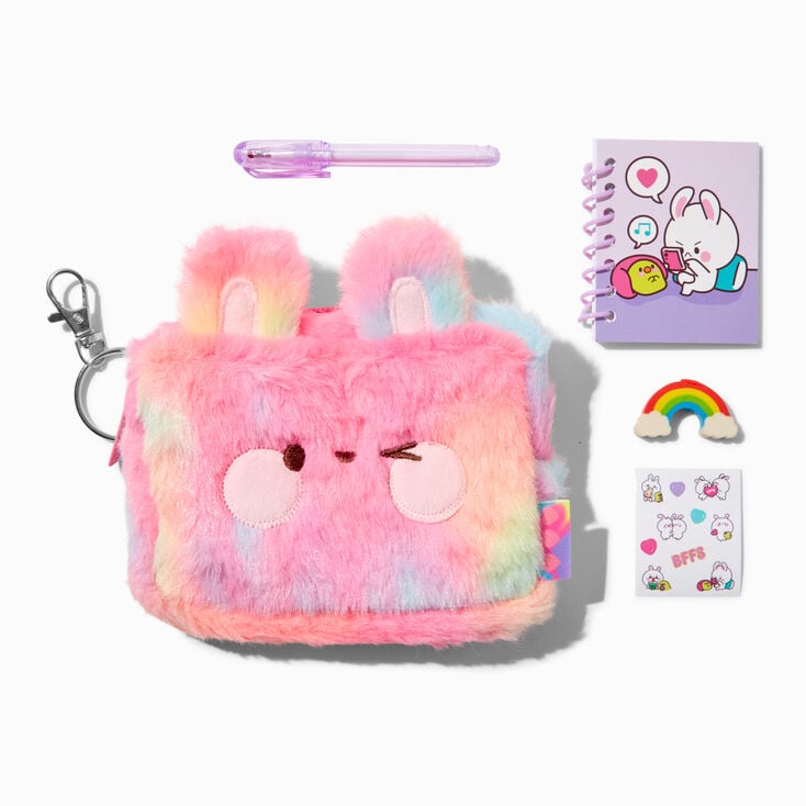 Tie Dye Bunny 4&#39;&#39; Mini Bag Stationery Set,