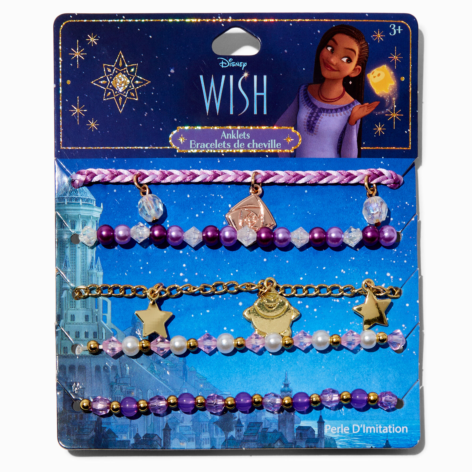 View Disney Wish Claires Exclusive Anklet Set 5 Pack information