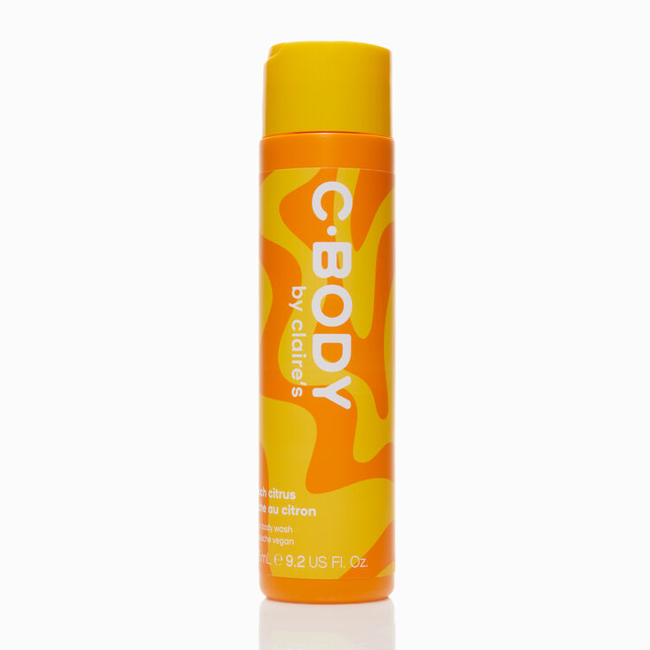 C.Body by Claire&#39;s Peach Citrus Vegan Body Wash,