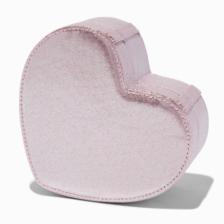 Pink Heart Jewellery Box,