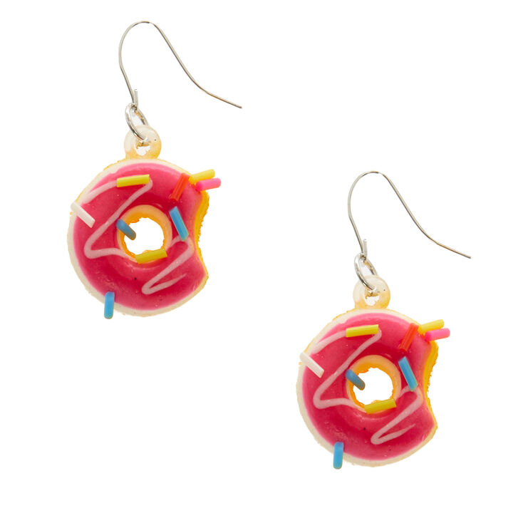 Squishy Donut Earrings Claire S Us