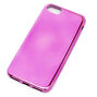 Coque de portable couleur chrom&eacute;e rose - Compatible avec iPhone&reg; 6/7/8/SE,