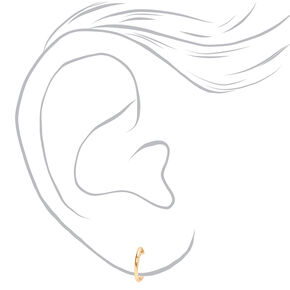 Mixed Metal Mystical Stud &amp; Hoop Earrings - 9 Pack,