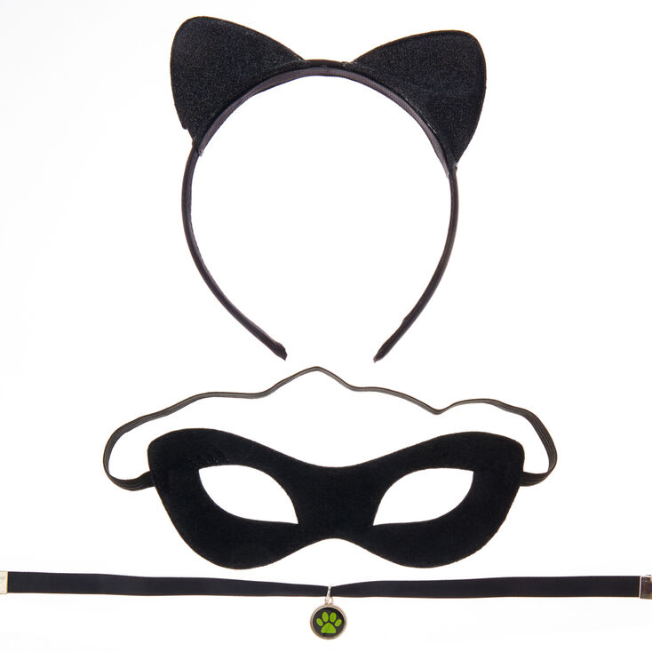 Miraculous&trade; Cat Noir Accessory Set - Black,