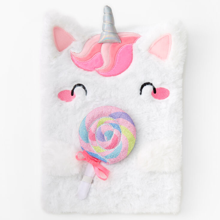 Unicorn Lollipop White Sketchbook,