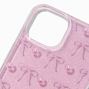 Coque de portable coquette n&oelig;uds roses - Compatible avec iPhone&reg; 13/14/15,