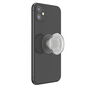PopSockets PopGrip - Clear Silver,