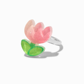 Claire&#39;s Club Bloom Bunny Rings - 5 Pack,