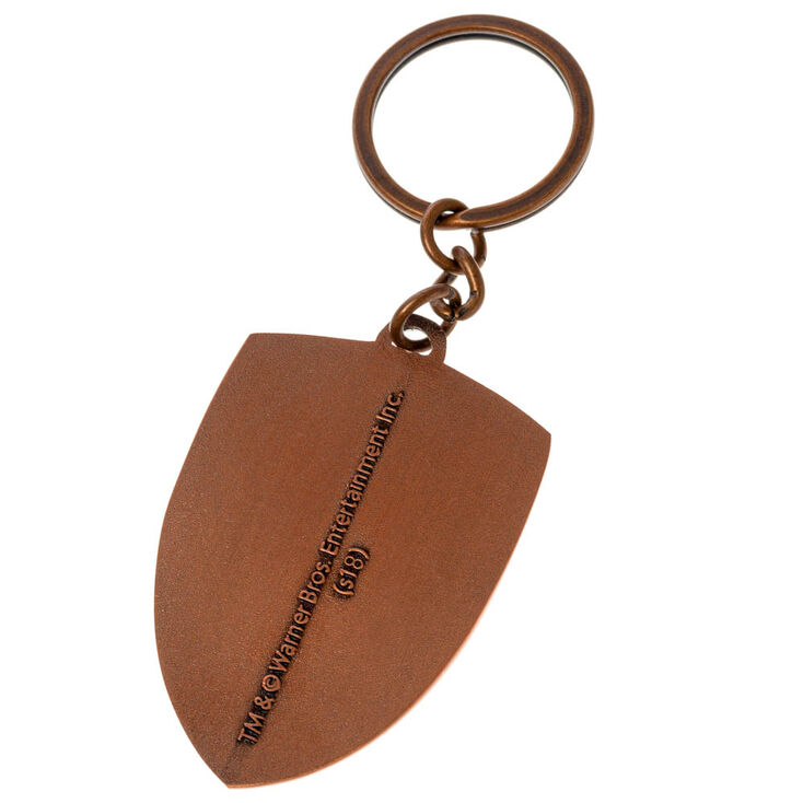 Harry Potter&trade; Hufflepuff Metal Keyring- Copper,
