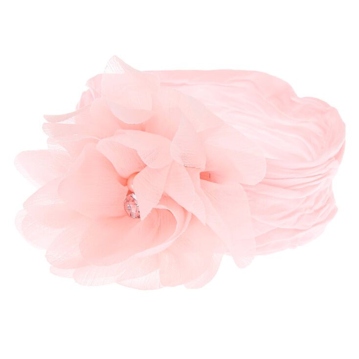 Claire's Bandeau floral décoré Club Claire's - Rose