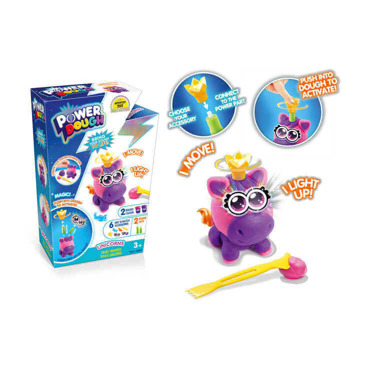 Activity Toy Innovation Power Dough&trade; Unicorn Play Dough Kit,