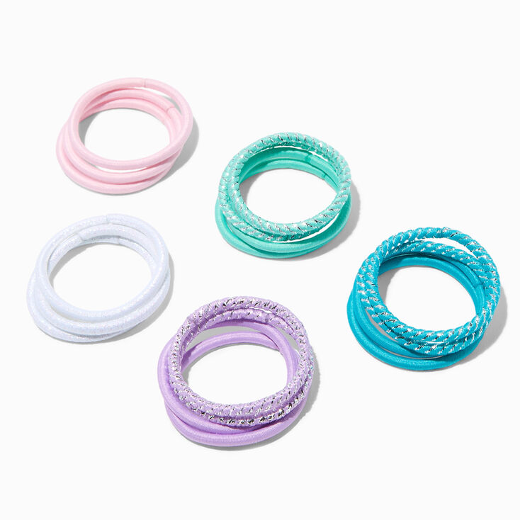 Claire&#39;s Club Pastel Hair Ties - 18 Pack,