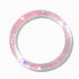 Claire&#39;s Club Pink Water-Filled Bangle Bracelet,