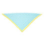 Mint &amp; White Stripe Bandana Headwrap,