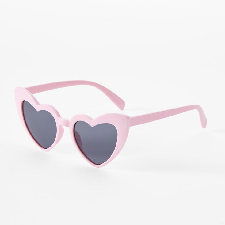 Claire&#39;s Club Heart Sunglasses -  Pink,