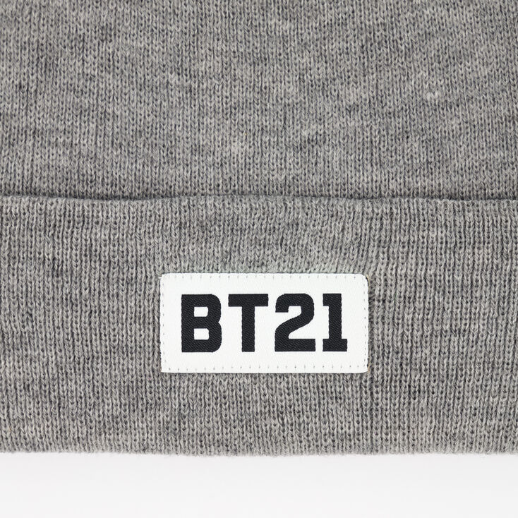 BT21&copy; Beanie Hat &ndash; Grey,
