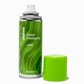 Lime Green Colour Hairspray,