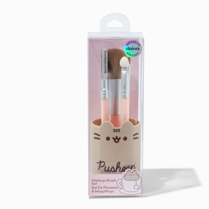 Pusheen&reg; Claire&#39;s Exclusive Makeup Brush Set - 5 Pack,