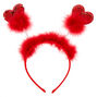 Sequin Hearts Deely Bopper Headband - Red,
