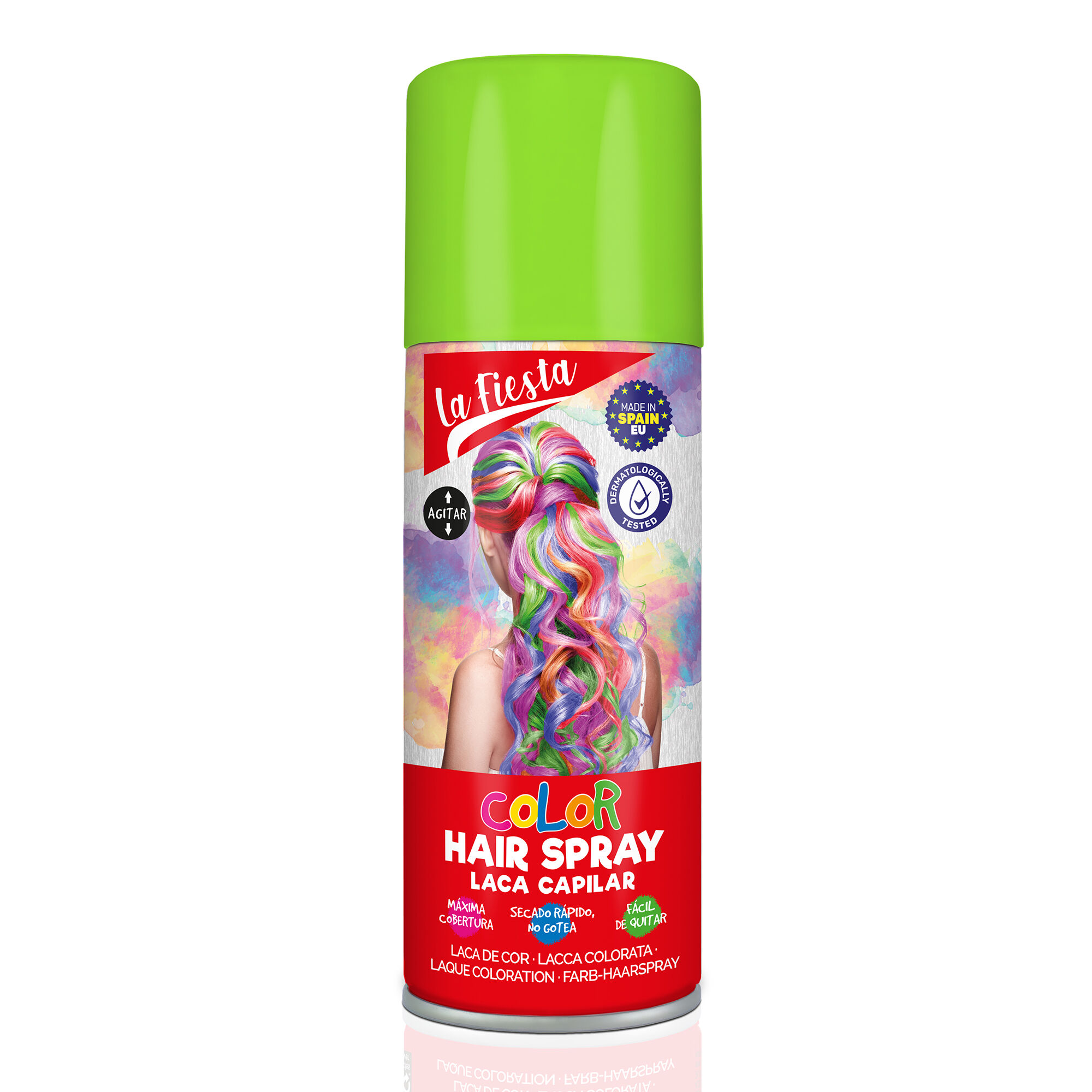 View Claires La Fiesta Color Hair Spray Citron information