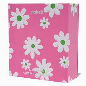Pink Daisy Mini Book Makeup Set,
