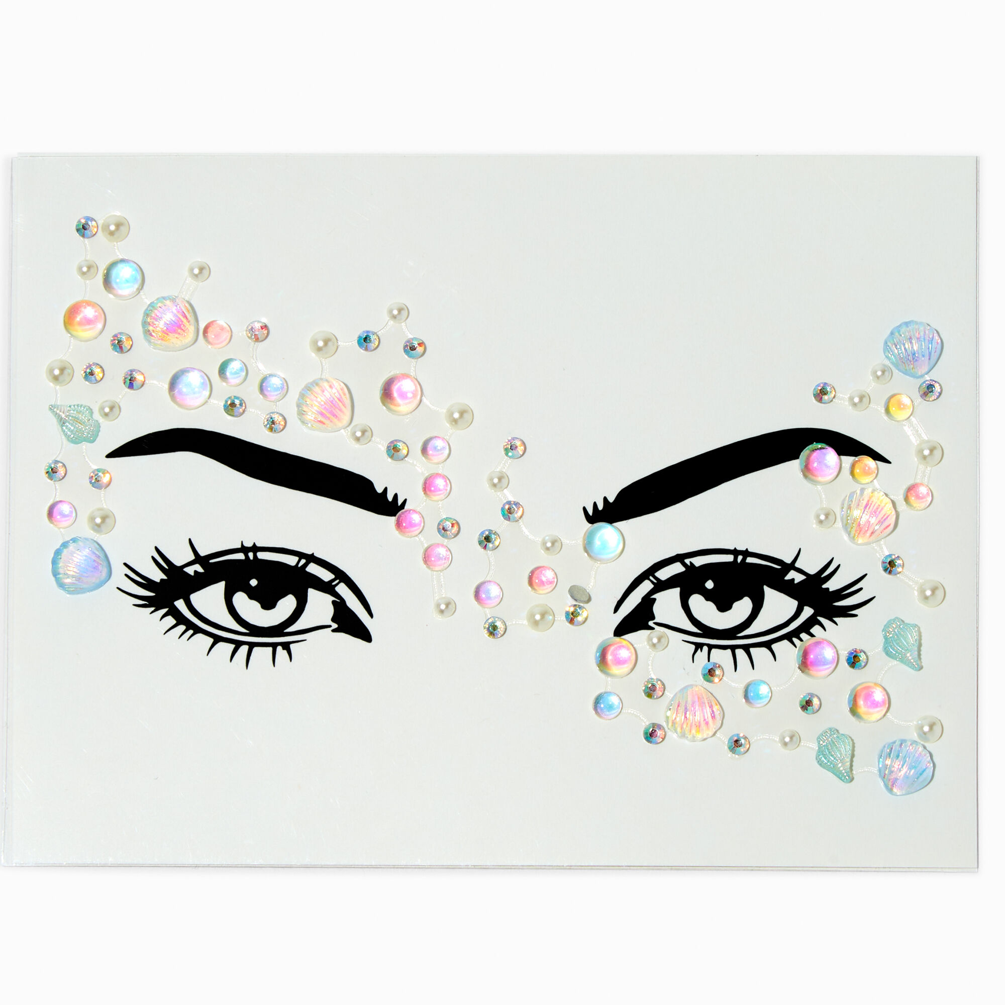 Face jewels claire's on sale
