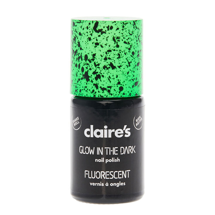 Vernis &agrave; ongles fluorescent vert The Dark Speckled,