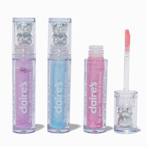 Chrome Bear Lip Gloss Set - 3 Pack ,