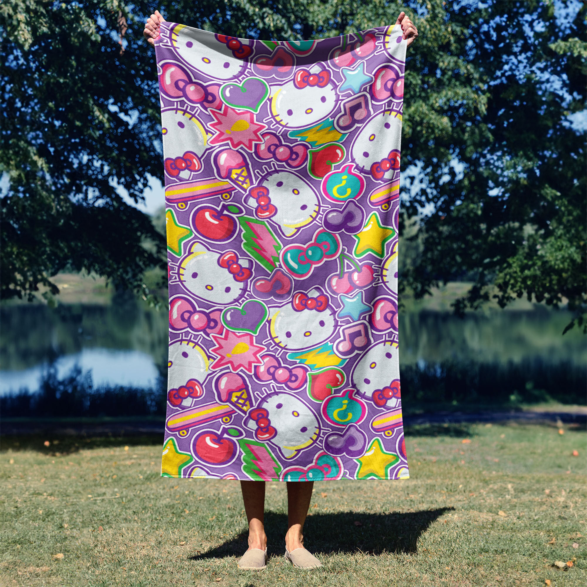 Hello kitty towel adults deals