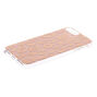 Rose Gold Glitter Leopard Ring Holder Phone Case - Fits iPhone 6/7/8/SE,