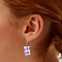 Purple 0.5&quot; Gummy Bears&reg; Drop Earrings,
