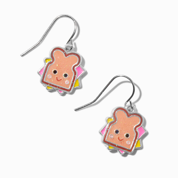 Happy Sandwich Drop Earrings,