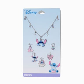 Disney Stitch Claire&#39;s Exclusive Slumber Party Charm Necklace,