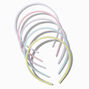 Serre-t&ecirc;tes en plastique corde pastel Claire&#39;s&nbsp;Club - Lot de 5,