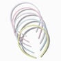 Claire&#39;s Club Pastel Rope Plastic Headbands - 5 Pack,