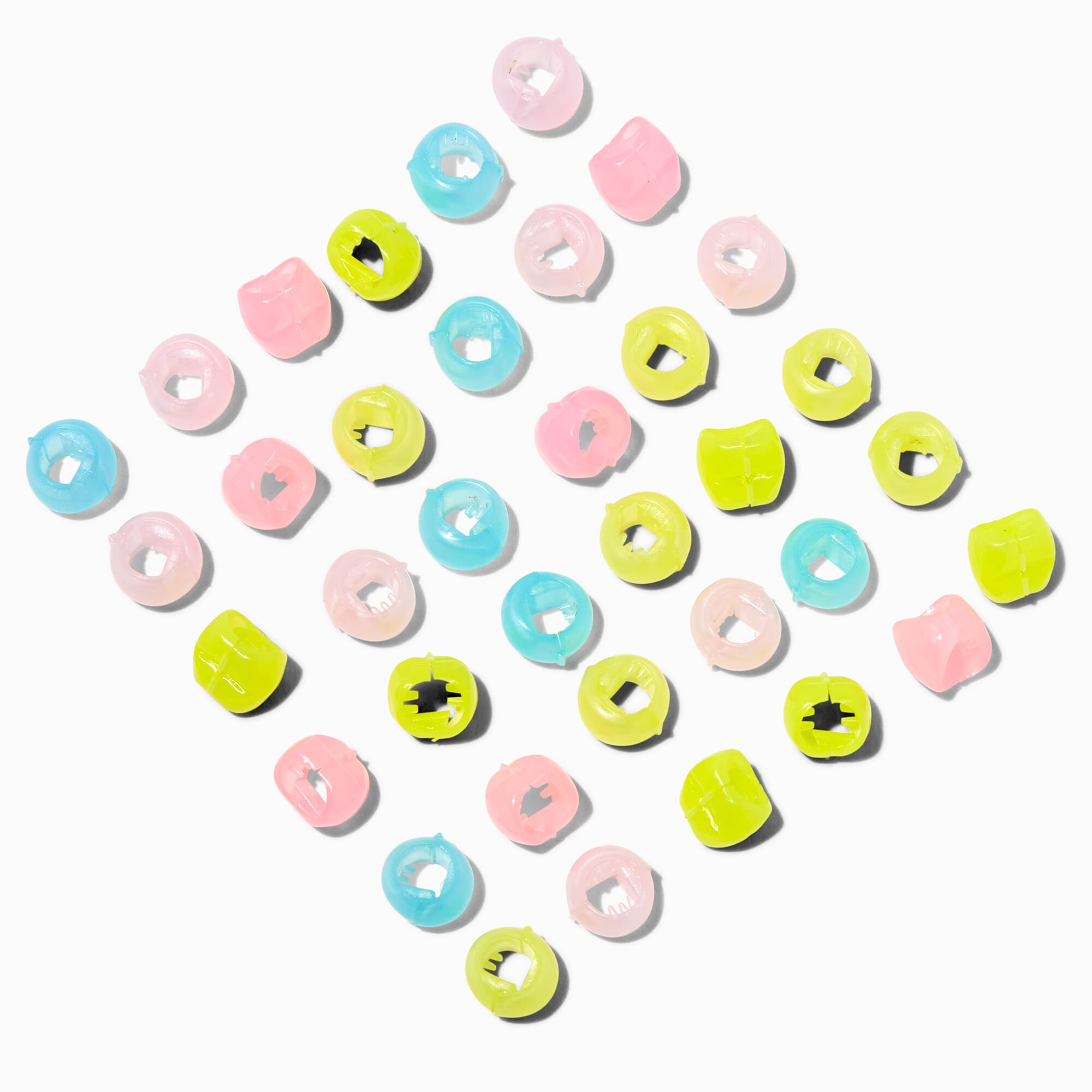 Bobble Ponytailers & Hair Beads Set,