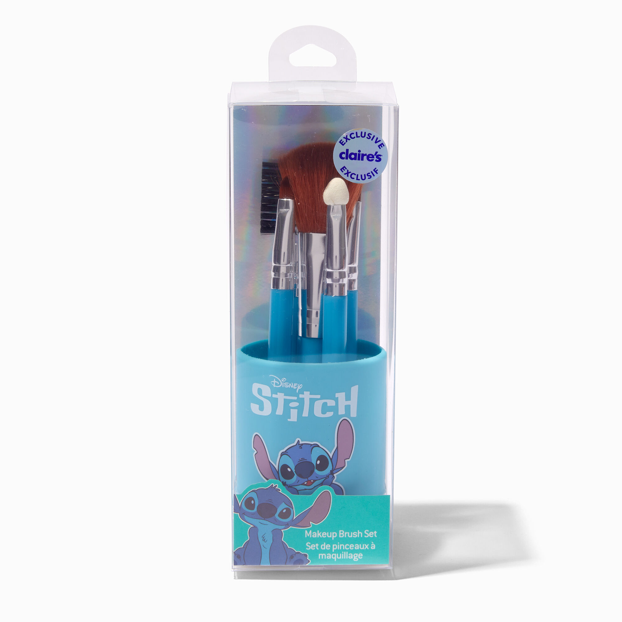 Pinceaux de maquillage en exclusivité chez Claire's Disney Stitch - Lot de  5